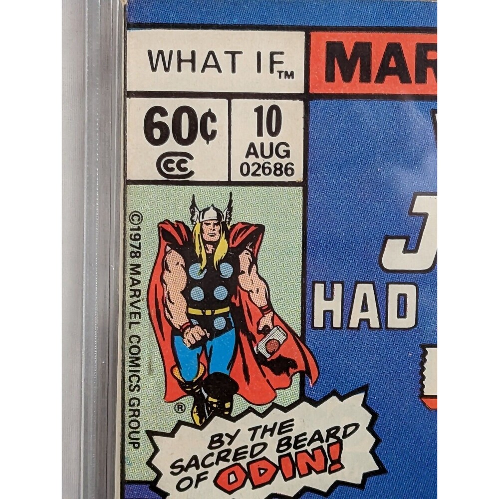 Marvel What If #10 1st Appearance of Jane Foster as Thor CGC 7.5 VF White Pages - Picture 4 of 6